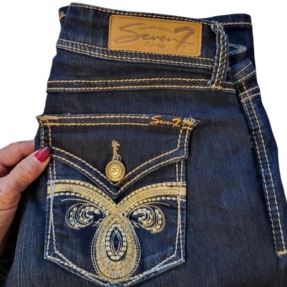 Seven7 size 8 women's jeans - Picture 2 of 11